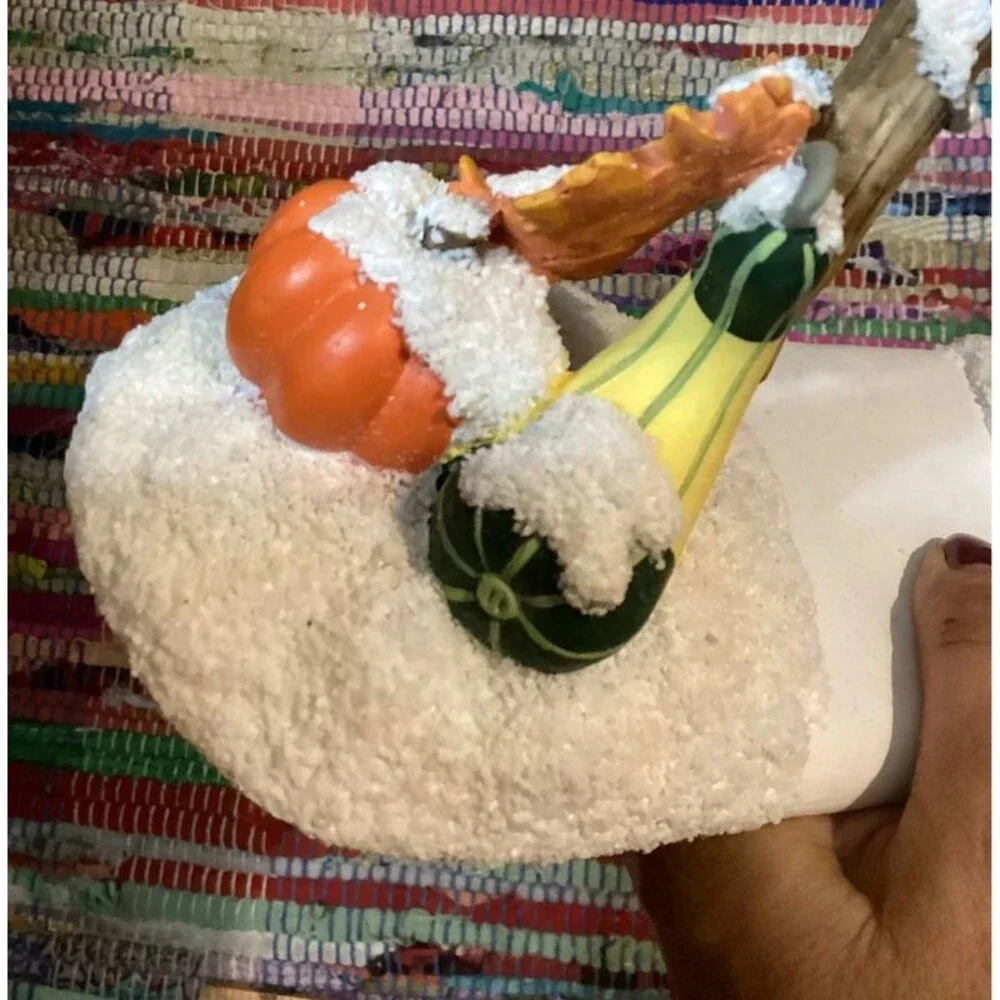 Charming Tails Squashville Village Sign Accessory Silvestri/ Fitz & Floyd 1994